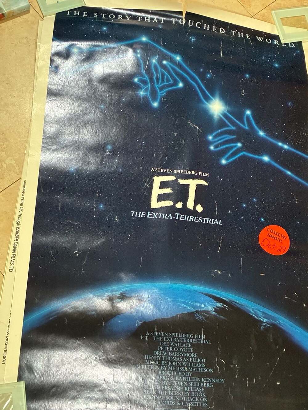 E.T. Original Movie Poster